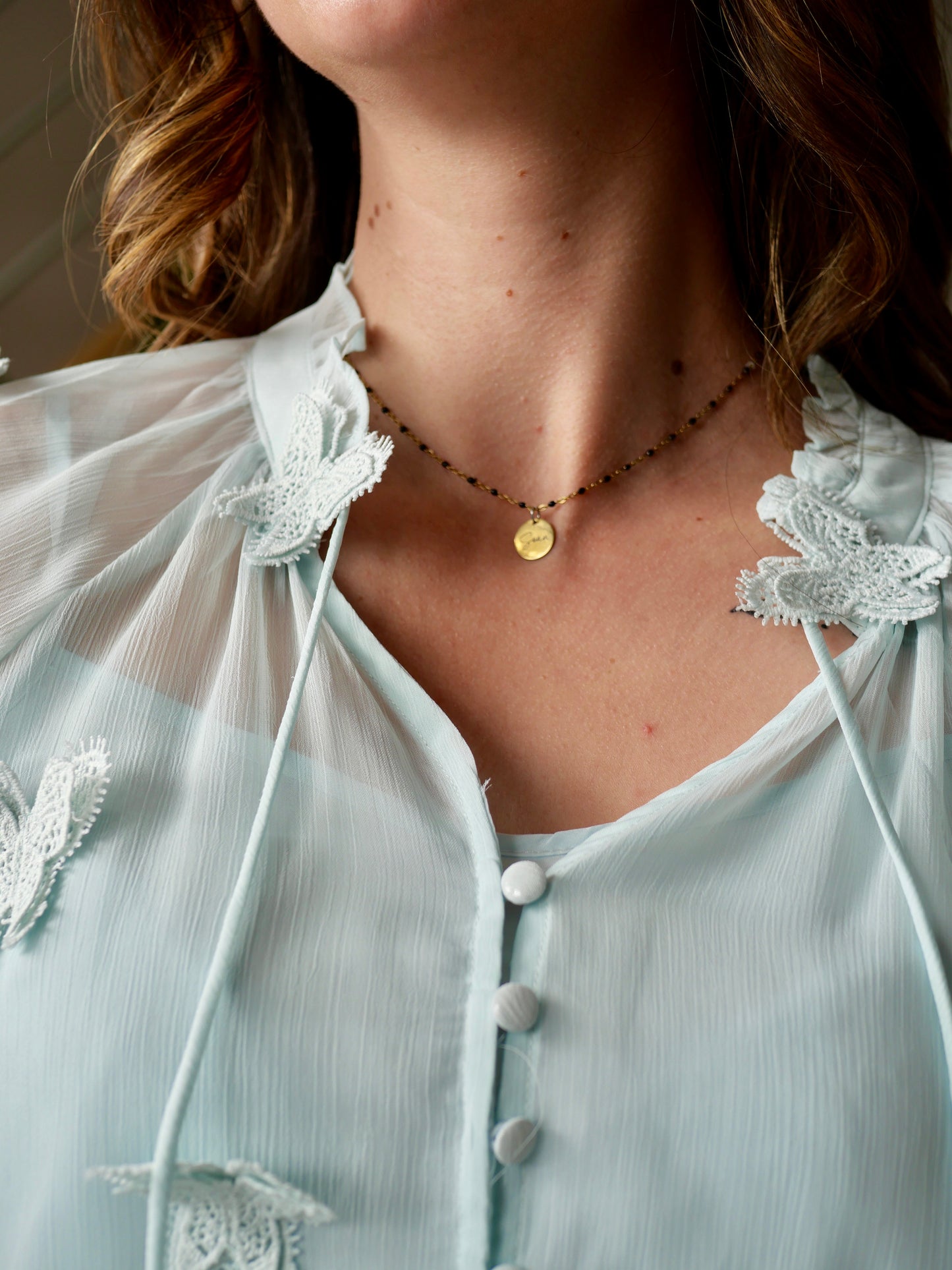 BLOUSE PAPILLON