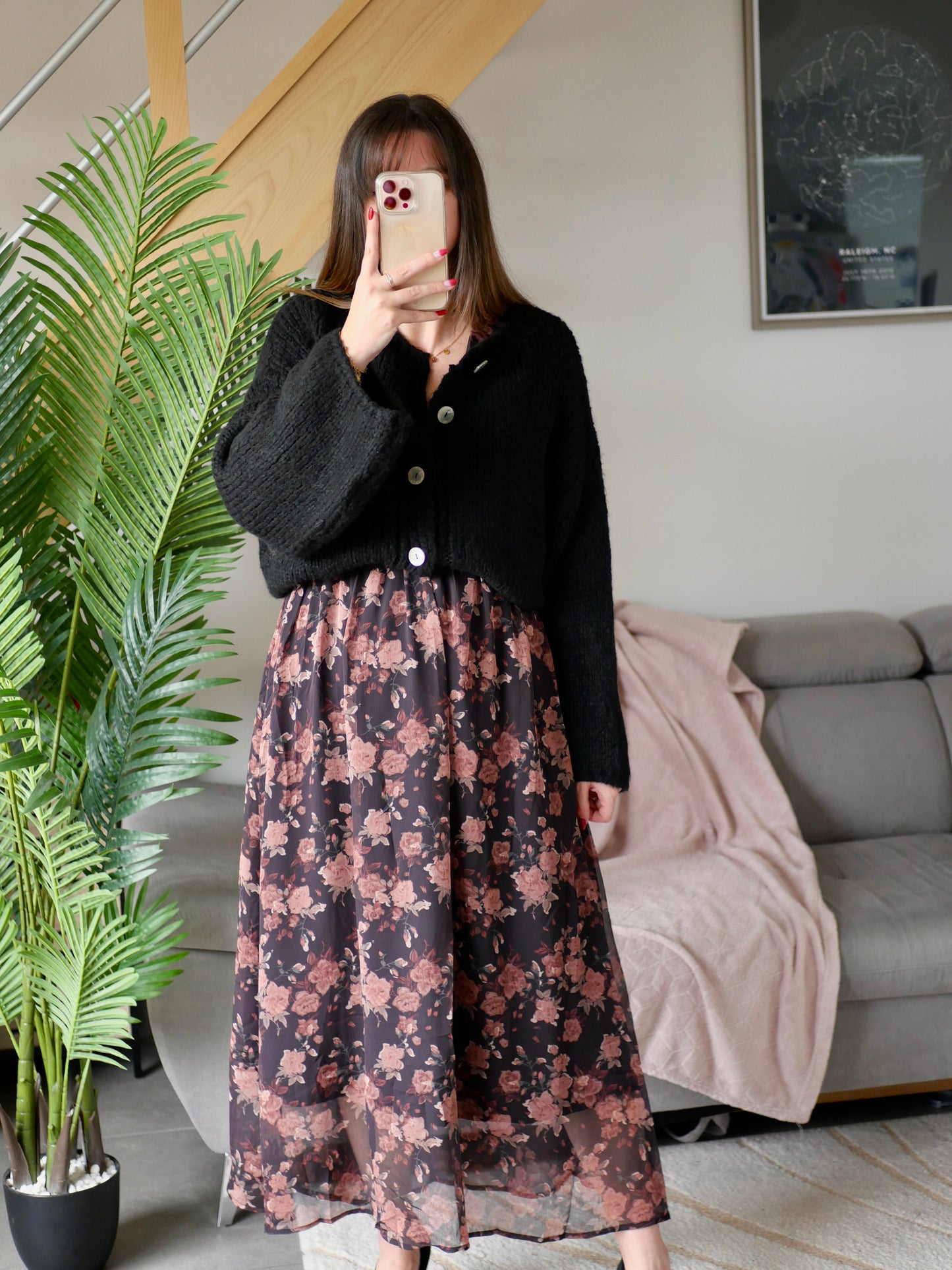 ROBE ALEXIE ROSE (PETITE ET GRANDE TAILLE)