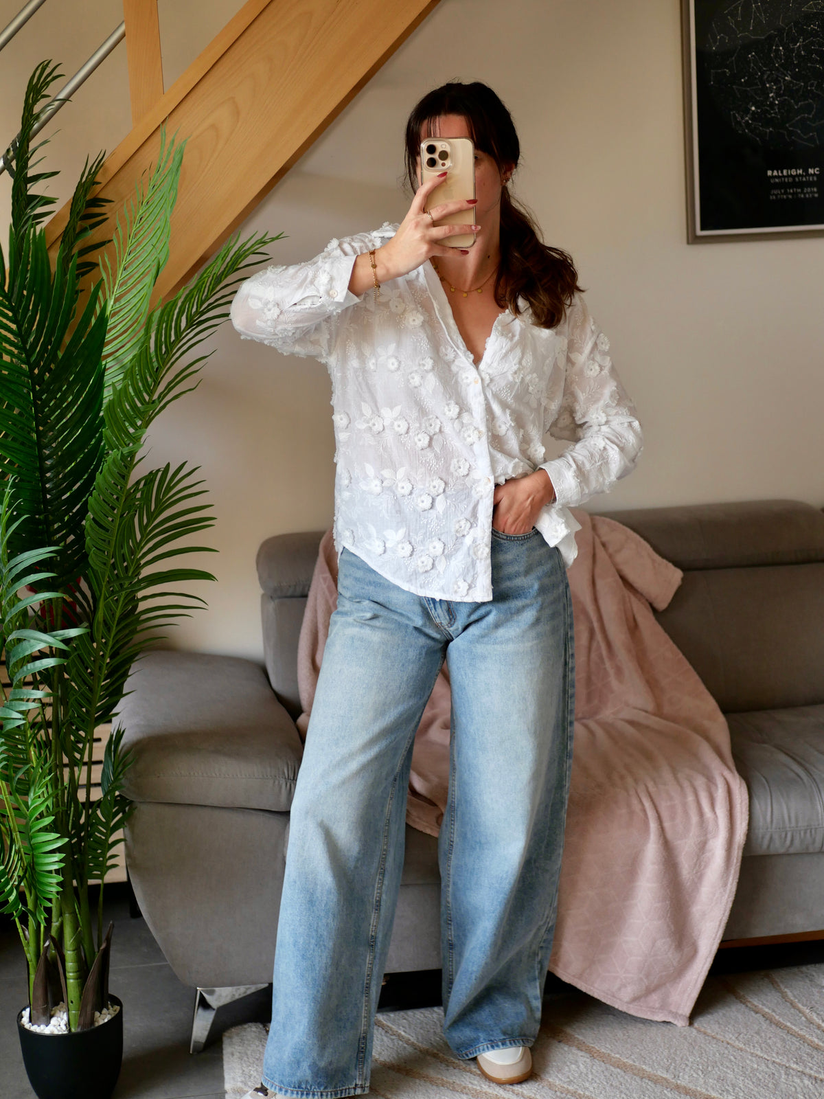 JEANS BROOKS BLEU CLAIR