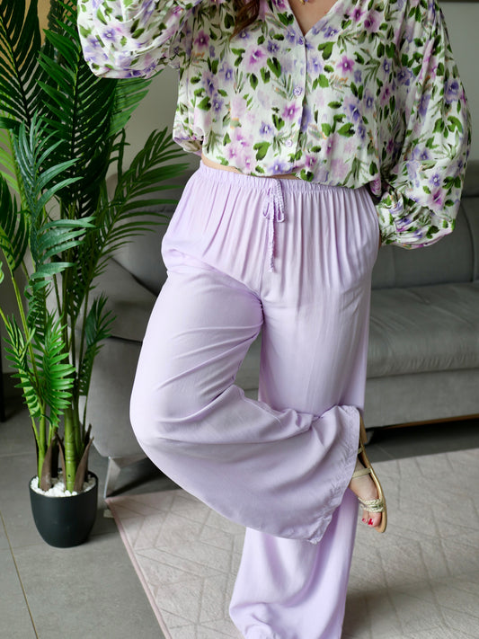PANTALON FLORIDA LILAS