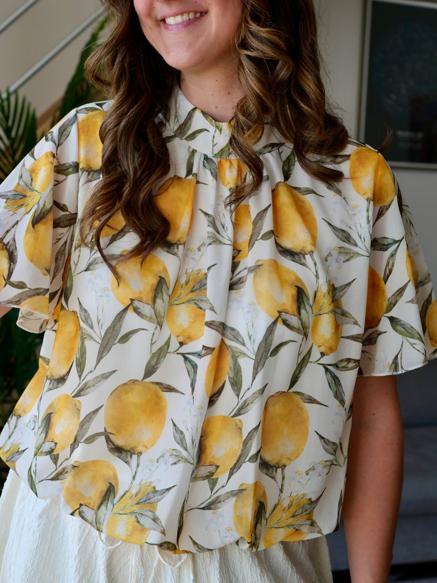 BLOUSE LEMON