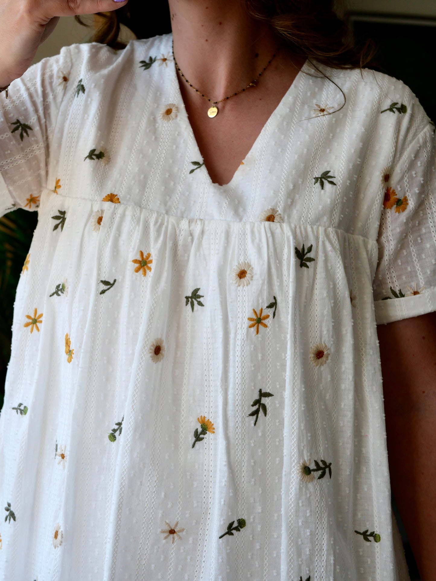 ROBE SHORT ANGE (PETITE ET GRANDE TAILLE)