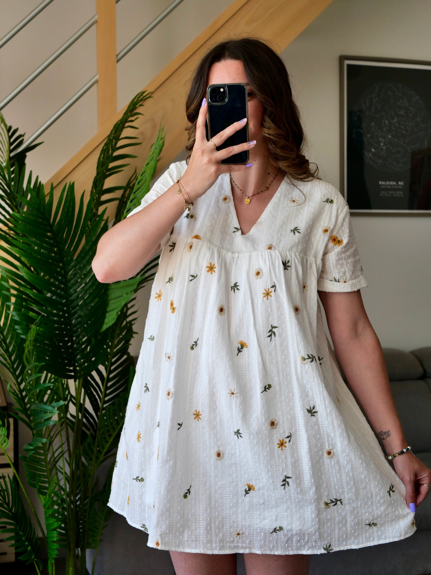 ROBE SHORT ANGE (PETITE ET GRANDE TAILLE)