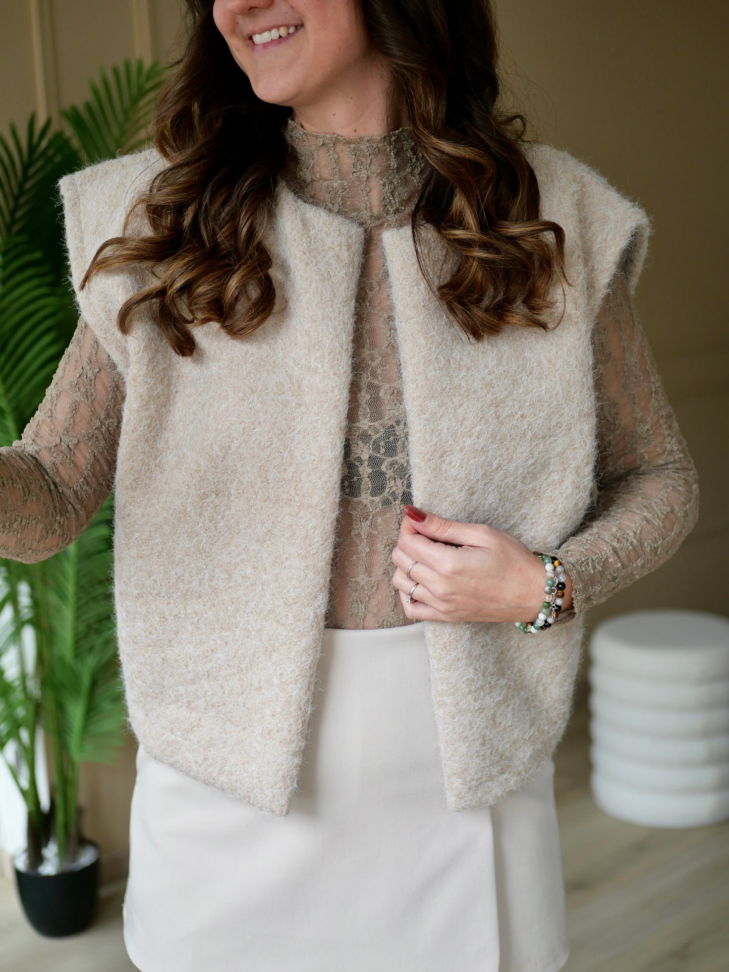 VESTE ZOE BEIGE