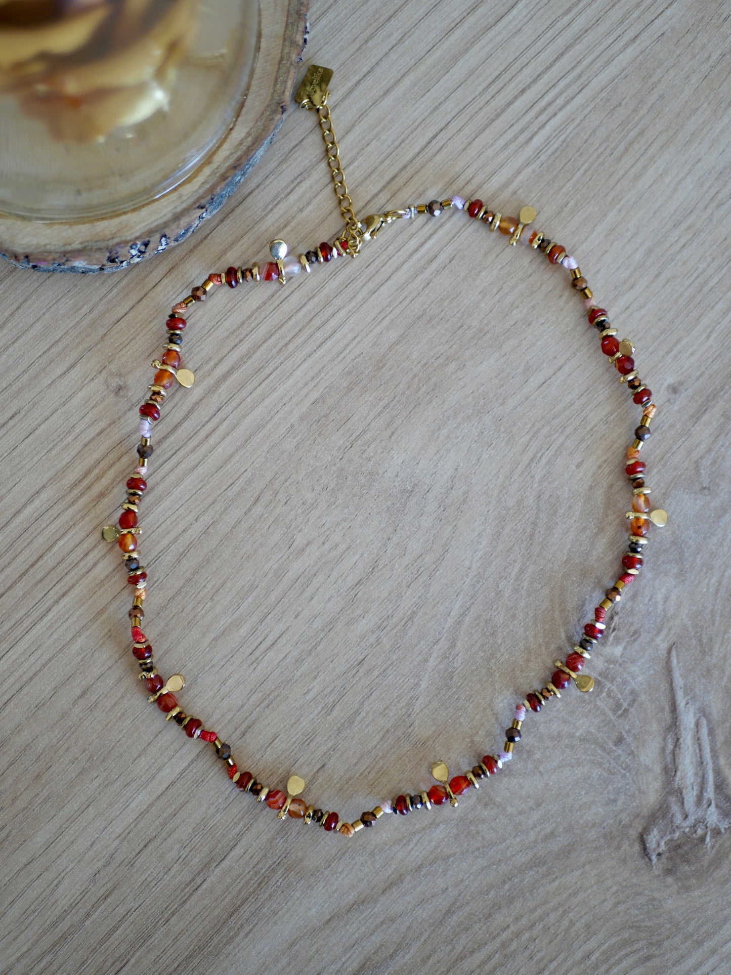 COLLIER BOHEME CORNALINE