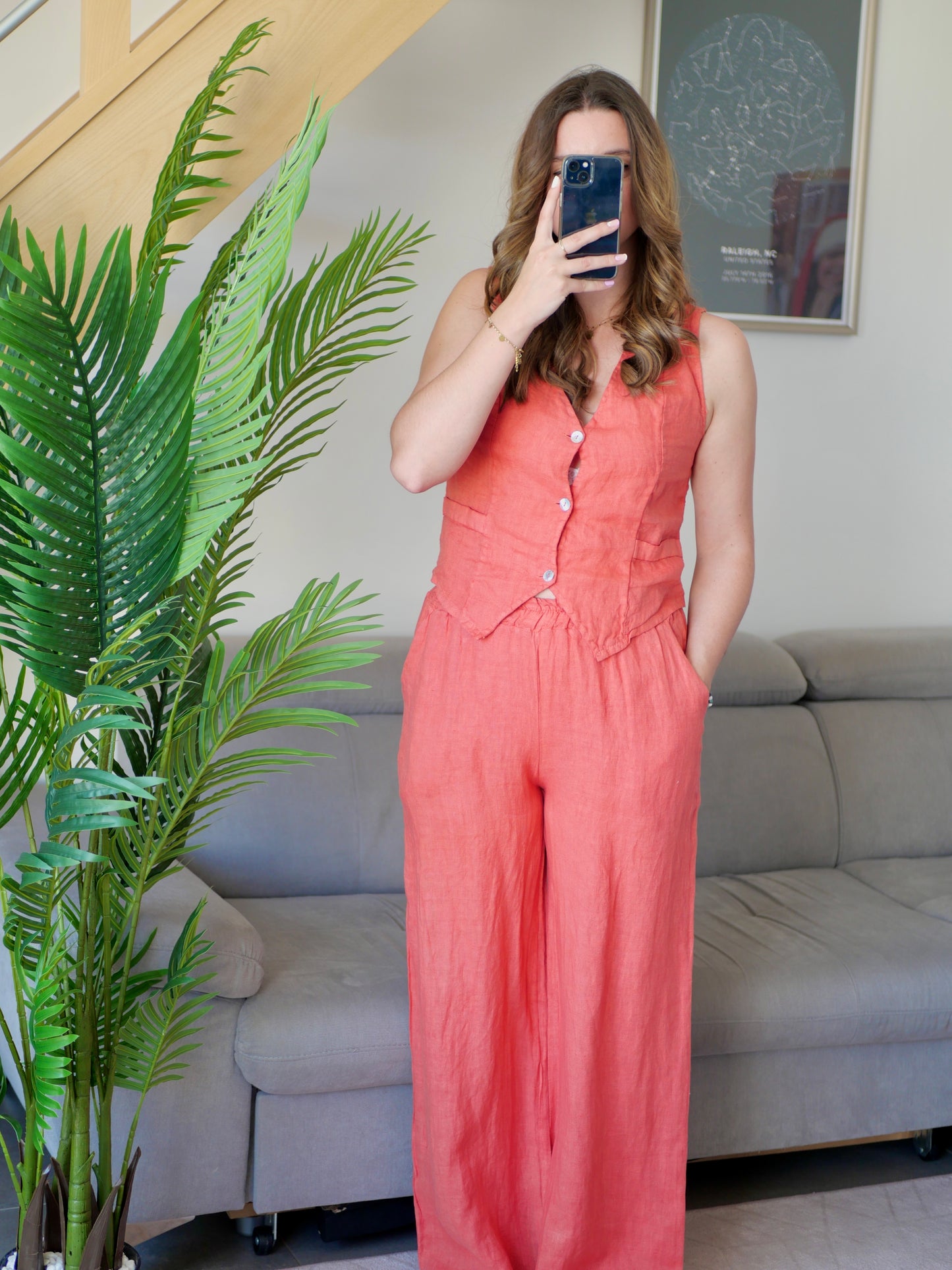 GILET SWANN CORAIL