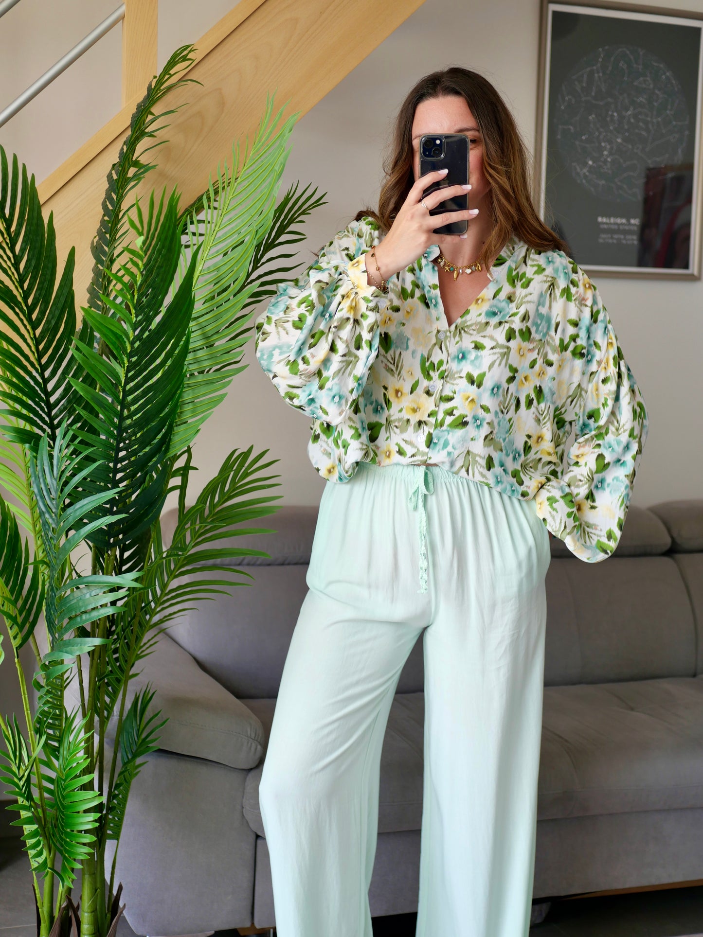 PANTALON FLORIDA MENTHE