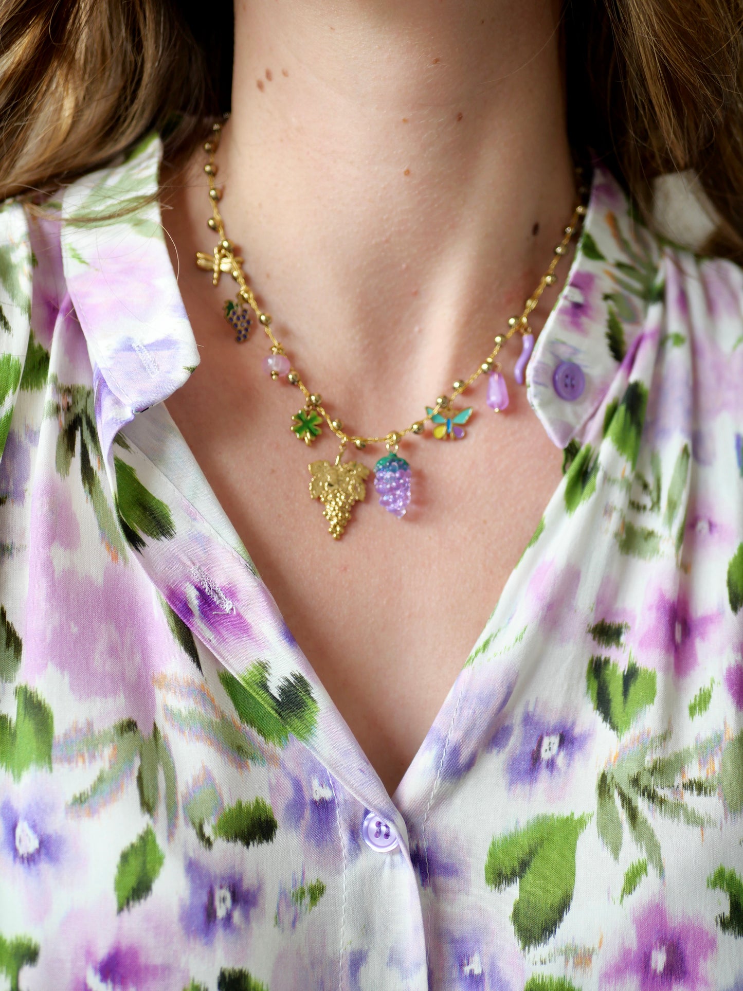 COLLIER GRAPPES