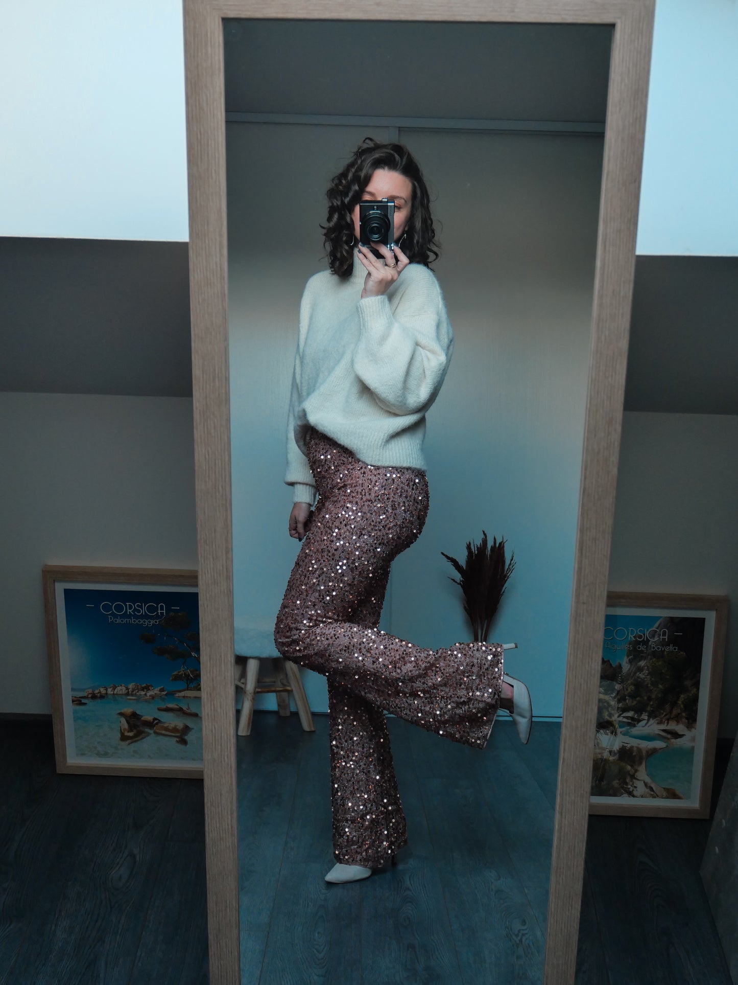 PANTALON SEQUINS SHANNA ROSE