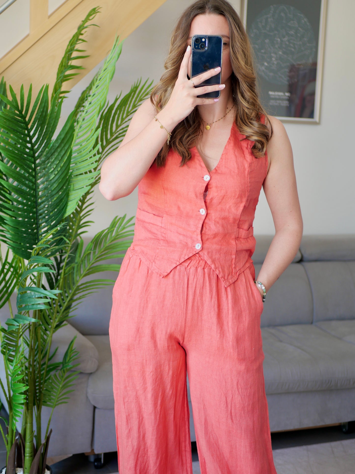 GILET SWANN CORAIL