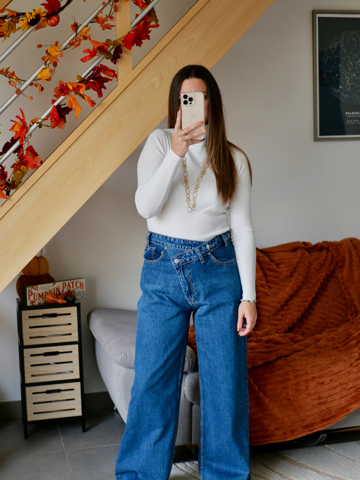 JEANS BROOKS BLEU FONCÉ