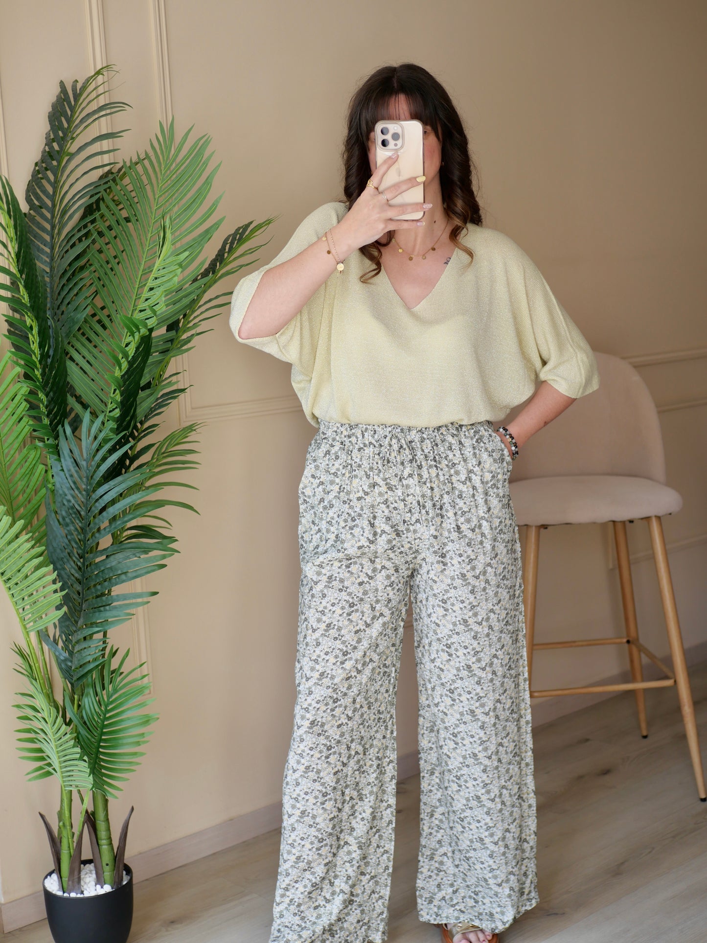 PANTALON LIBERTY VERT