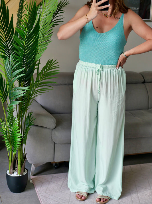 PANTALON FLORIDA MENTHE