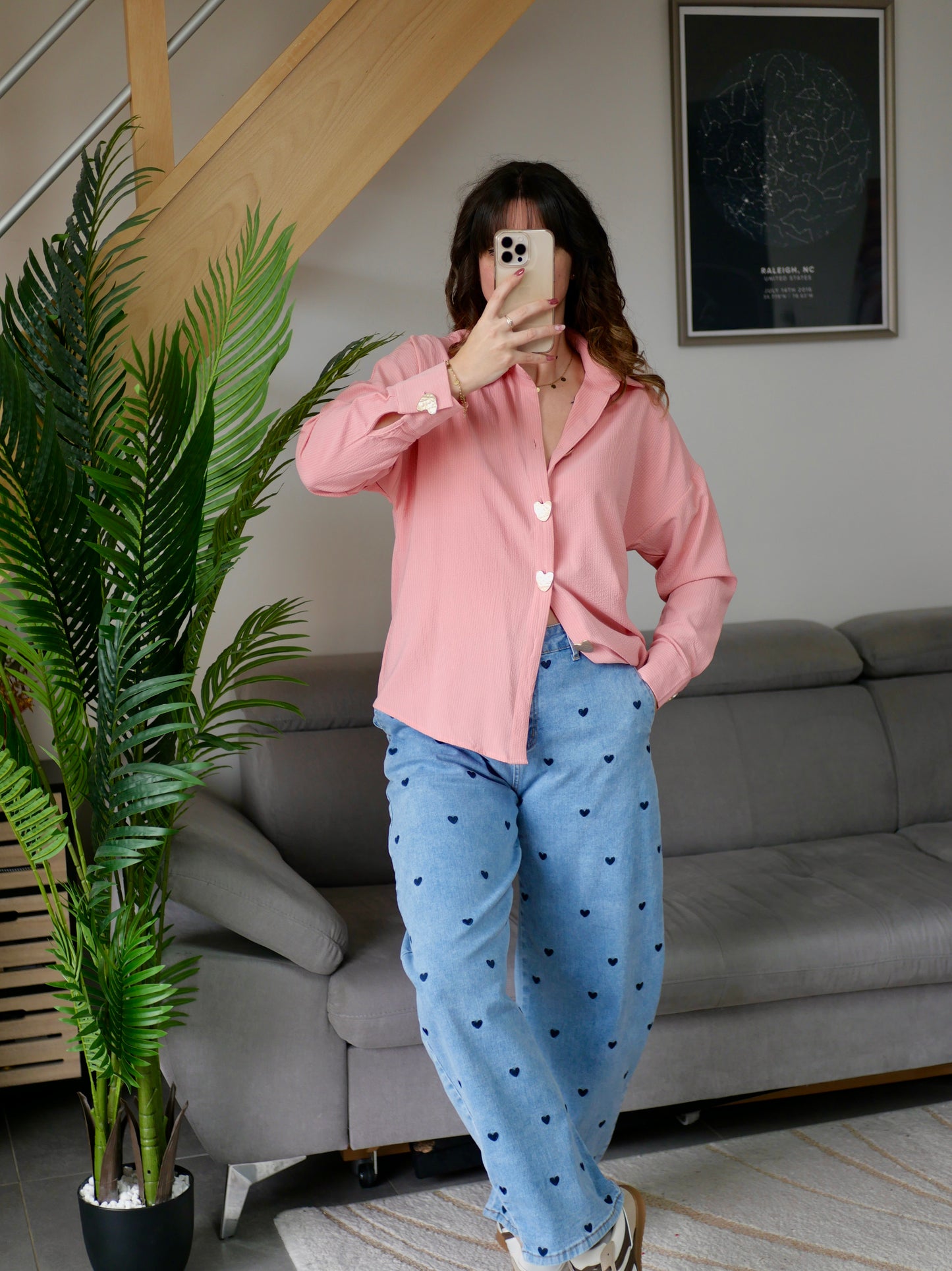 JEANS COEURINE
