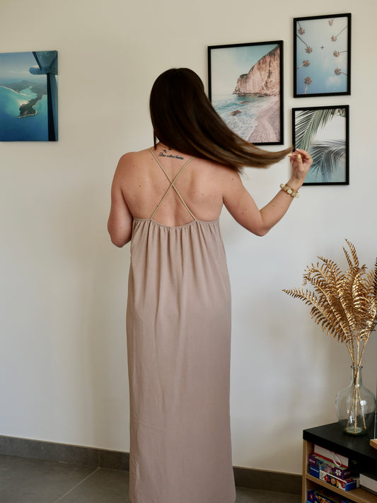 ROBE CHARLIE TAUPE