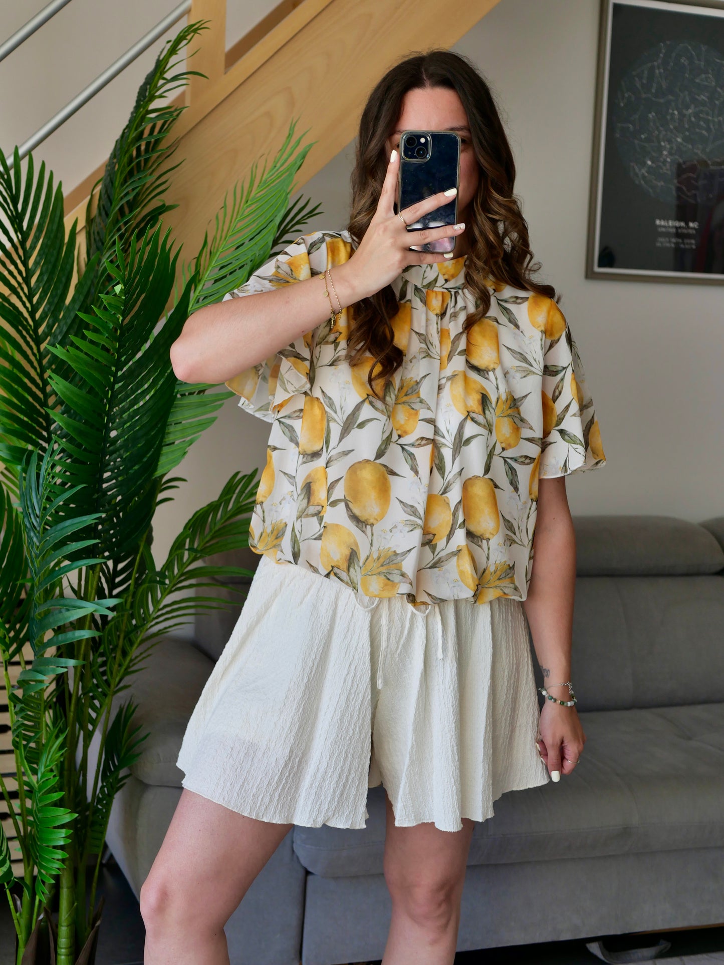BLOUSE LEMON