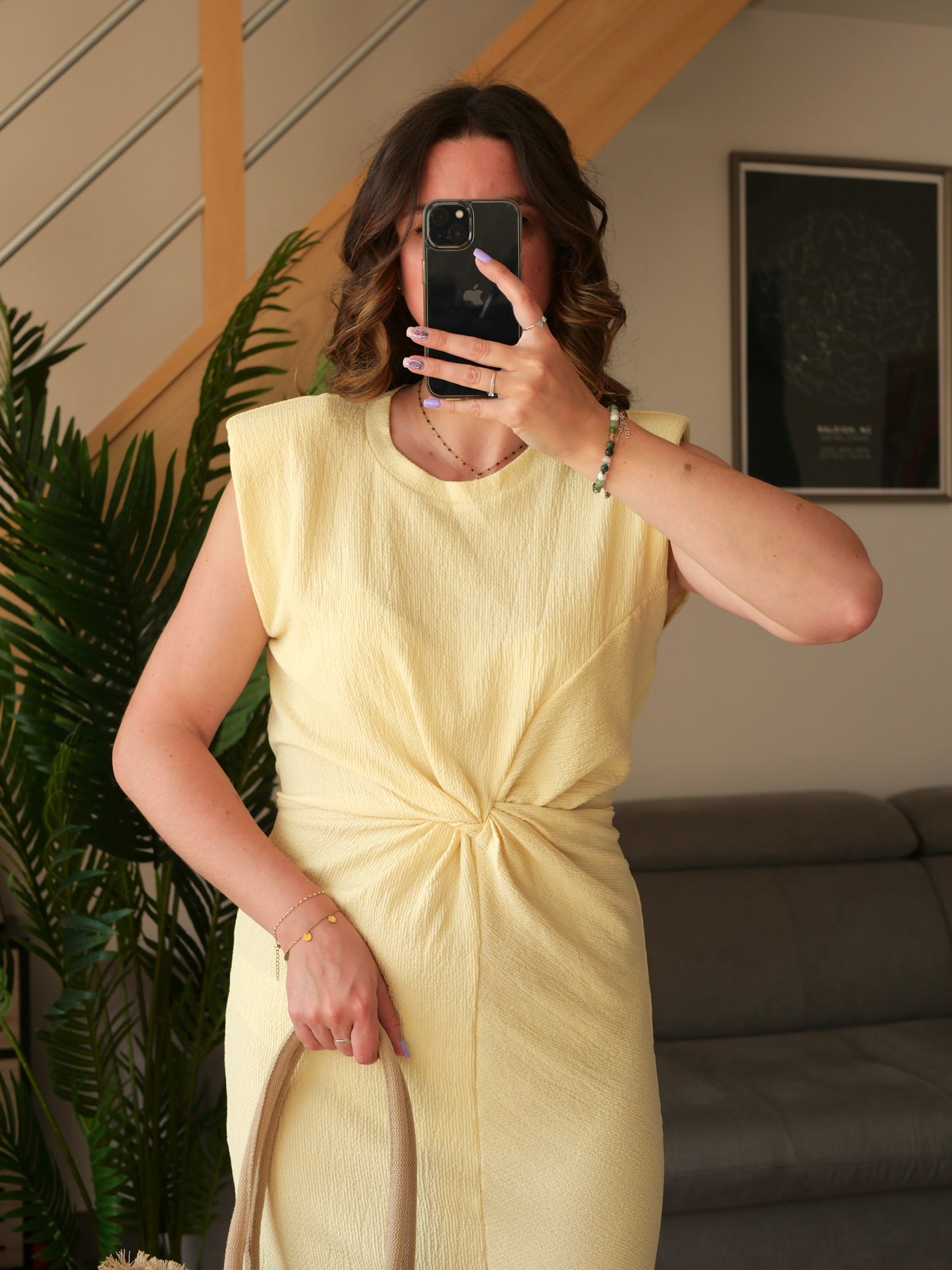 ROBE BROOKLYN JAUNE