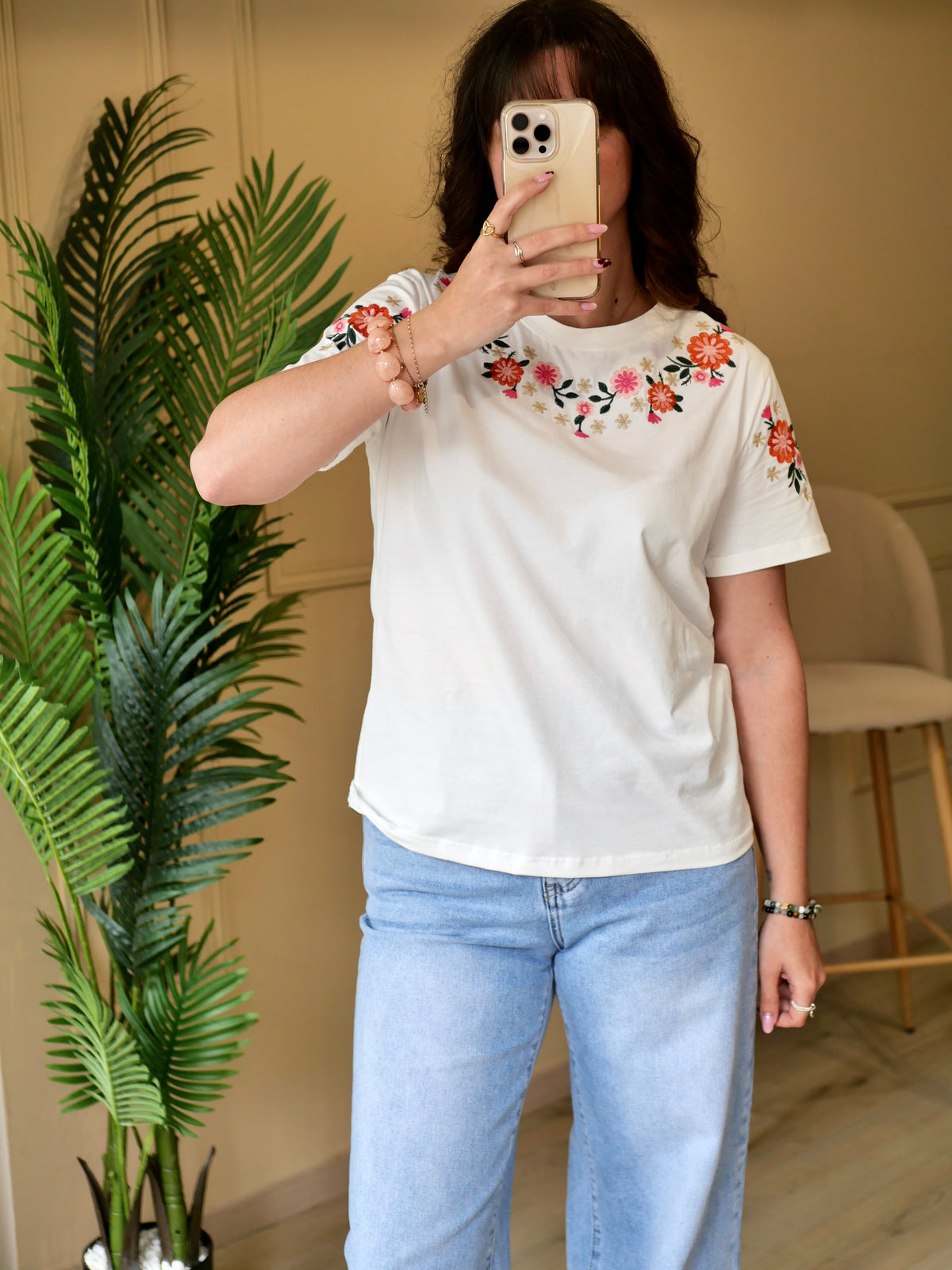 T-SHIRT MIMI (PETITE ET GRANDE TAILLE)