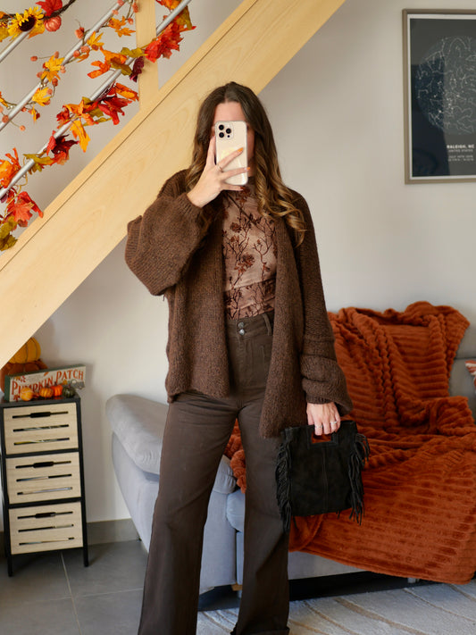 SAC MARION MARRON FONCÉ