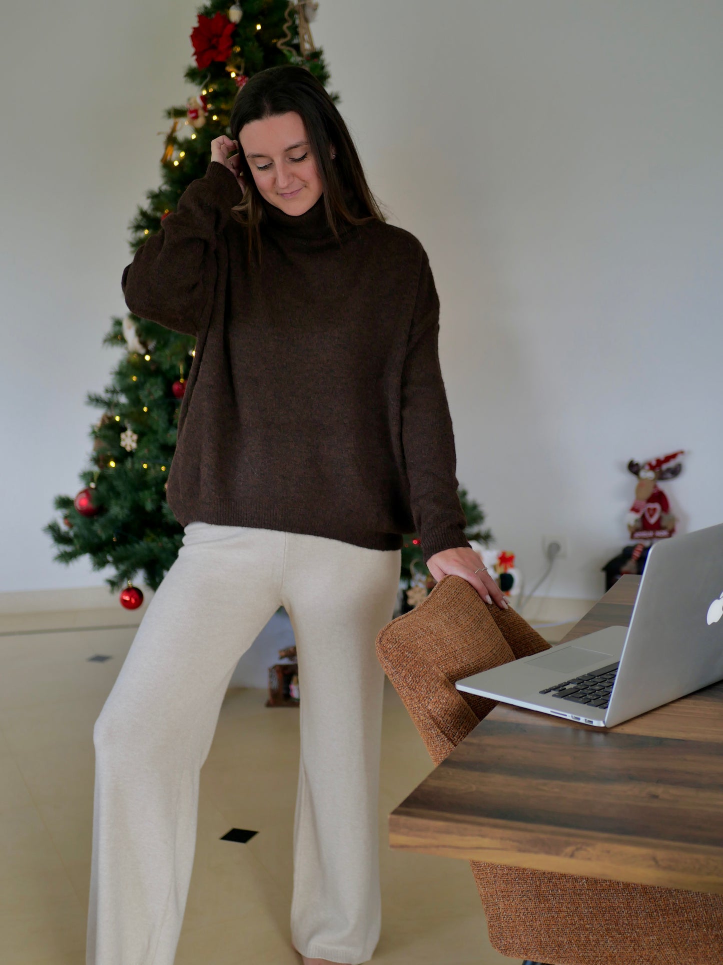 PANTALON MÉRIBEL ÉCRU