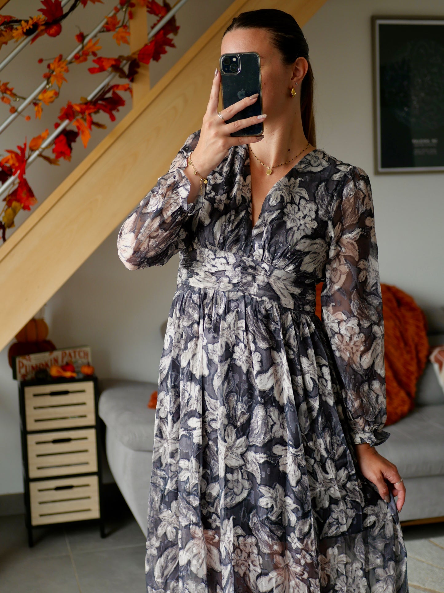 ROBE LÉONIE (PETITE ET GRANDE TAILLE)