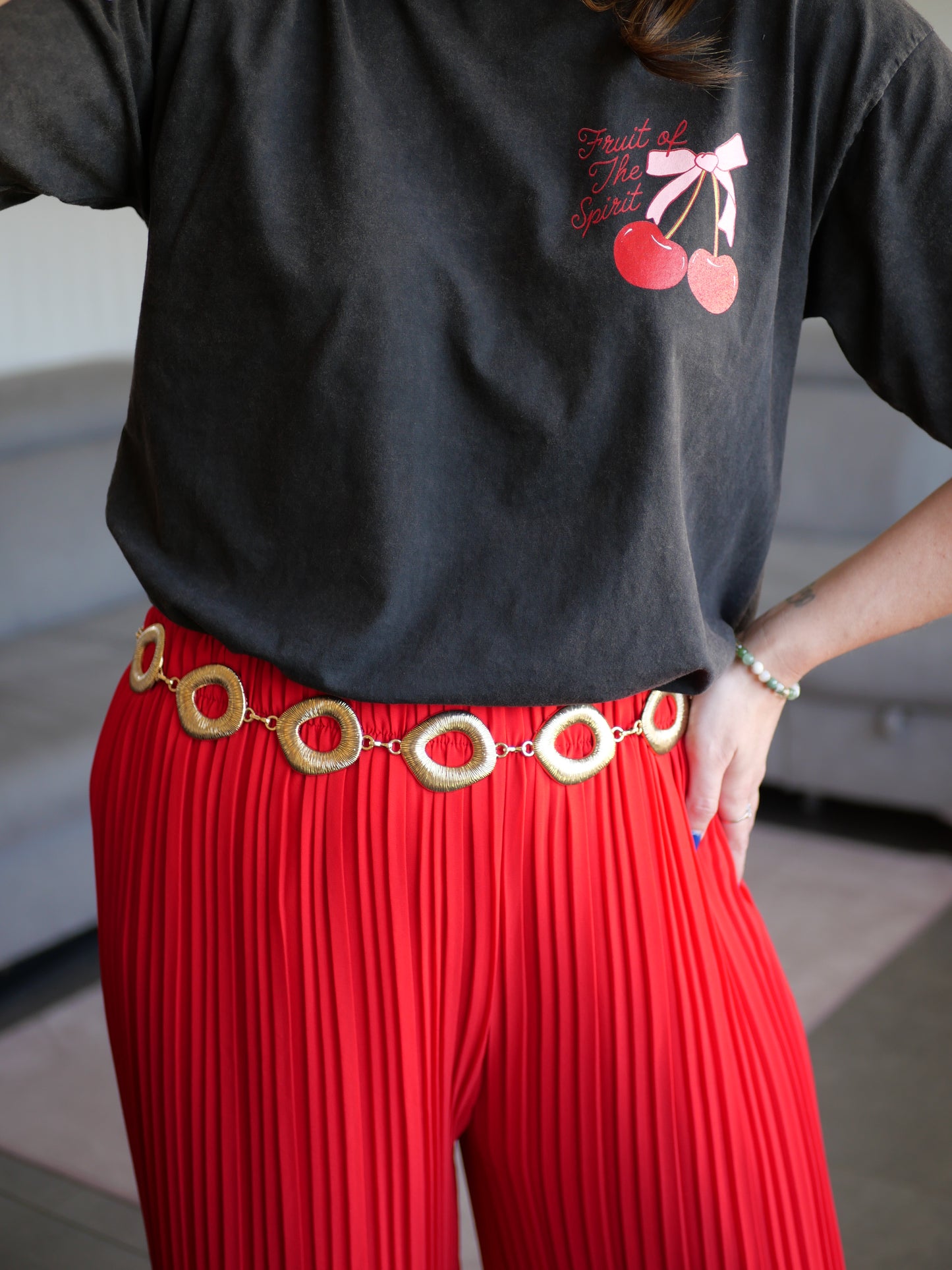 CEINTURE DORÉE IRIS