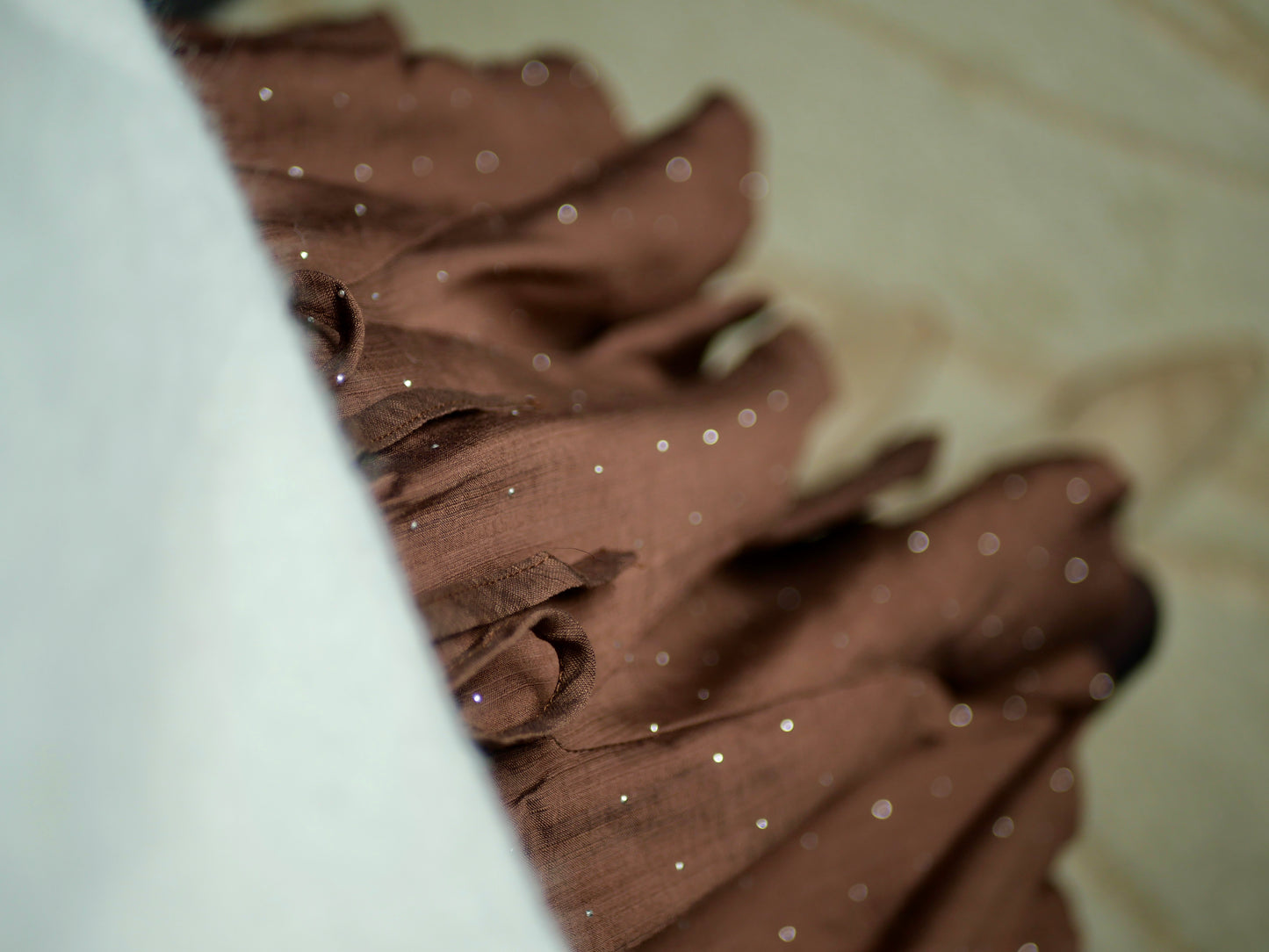 JUPE BRENDA MARRON