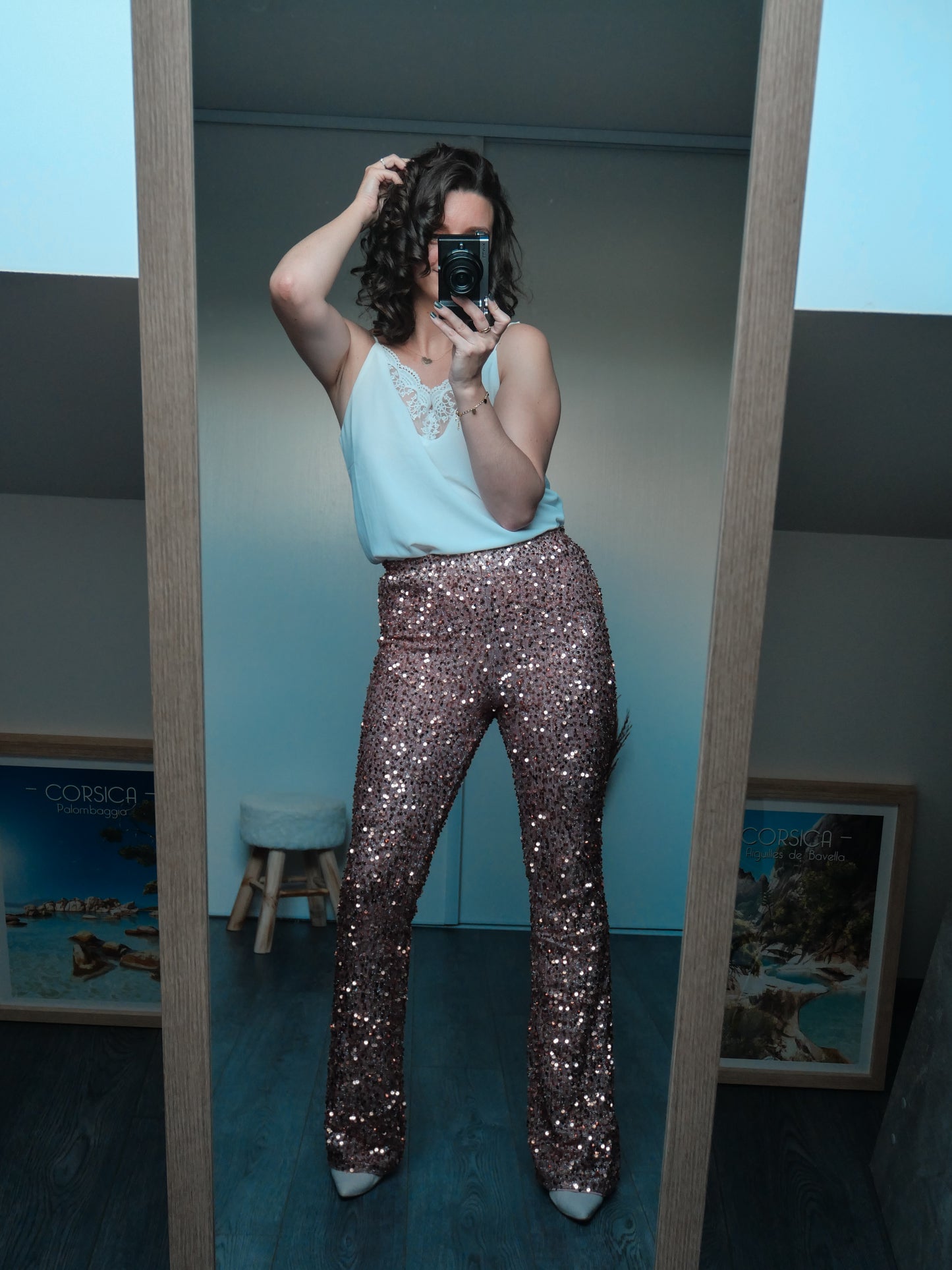 PANTALON SEQUINS SHANNA ROSE