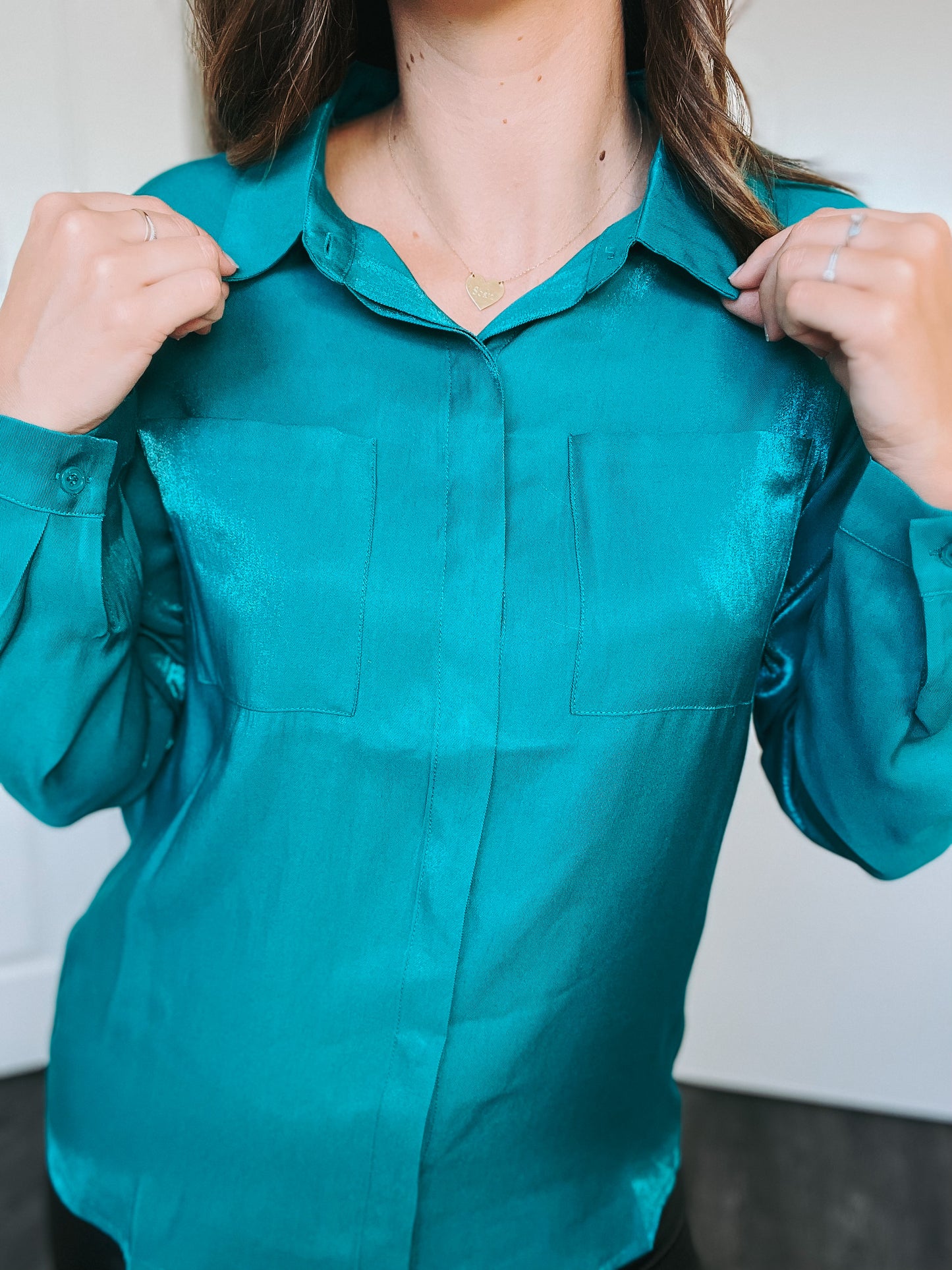 CHEMISE VERTE