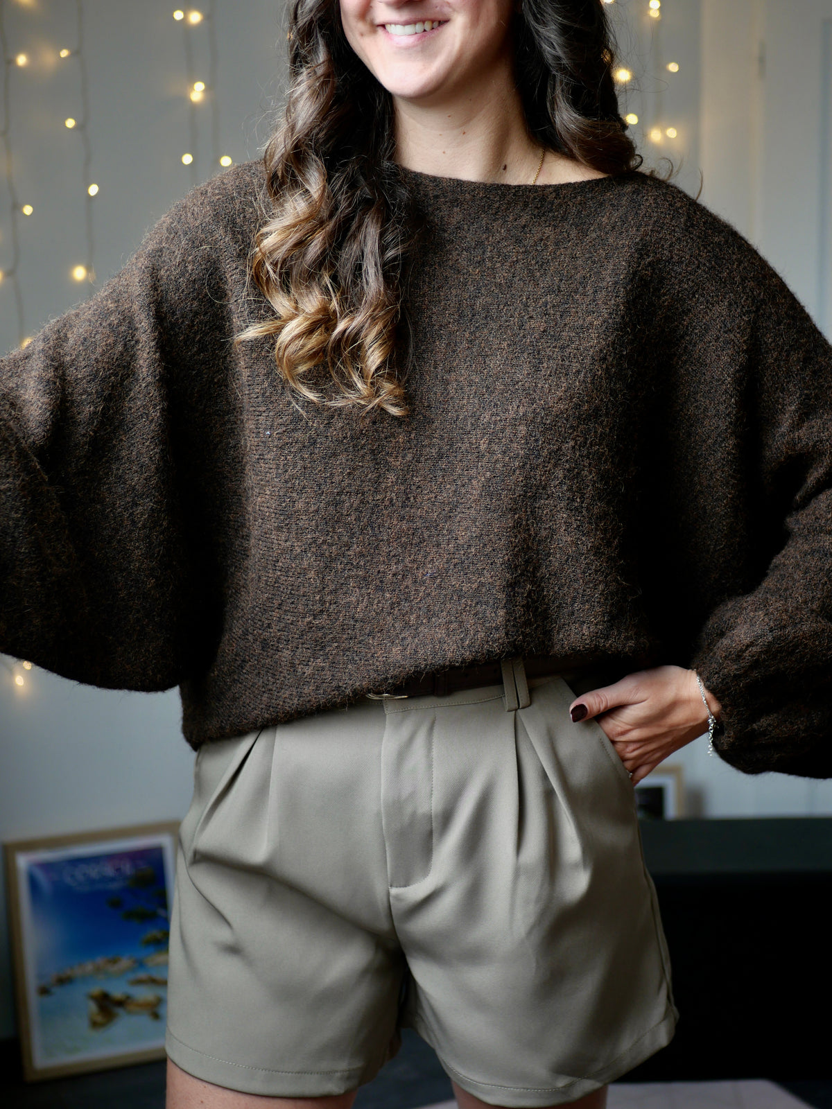 OVERSIZED FLORE SWEATER