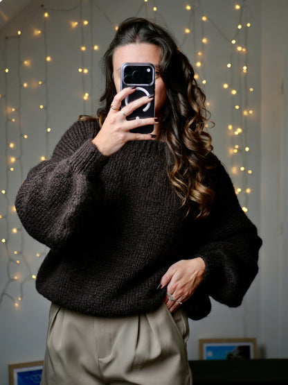 PALE PINK ROMY SWEATER