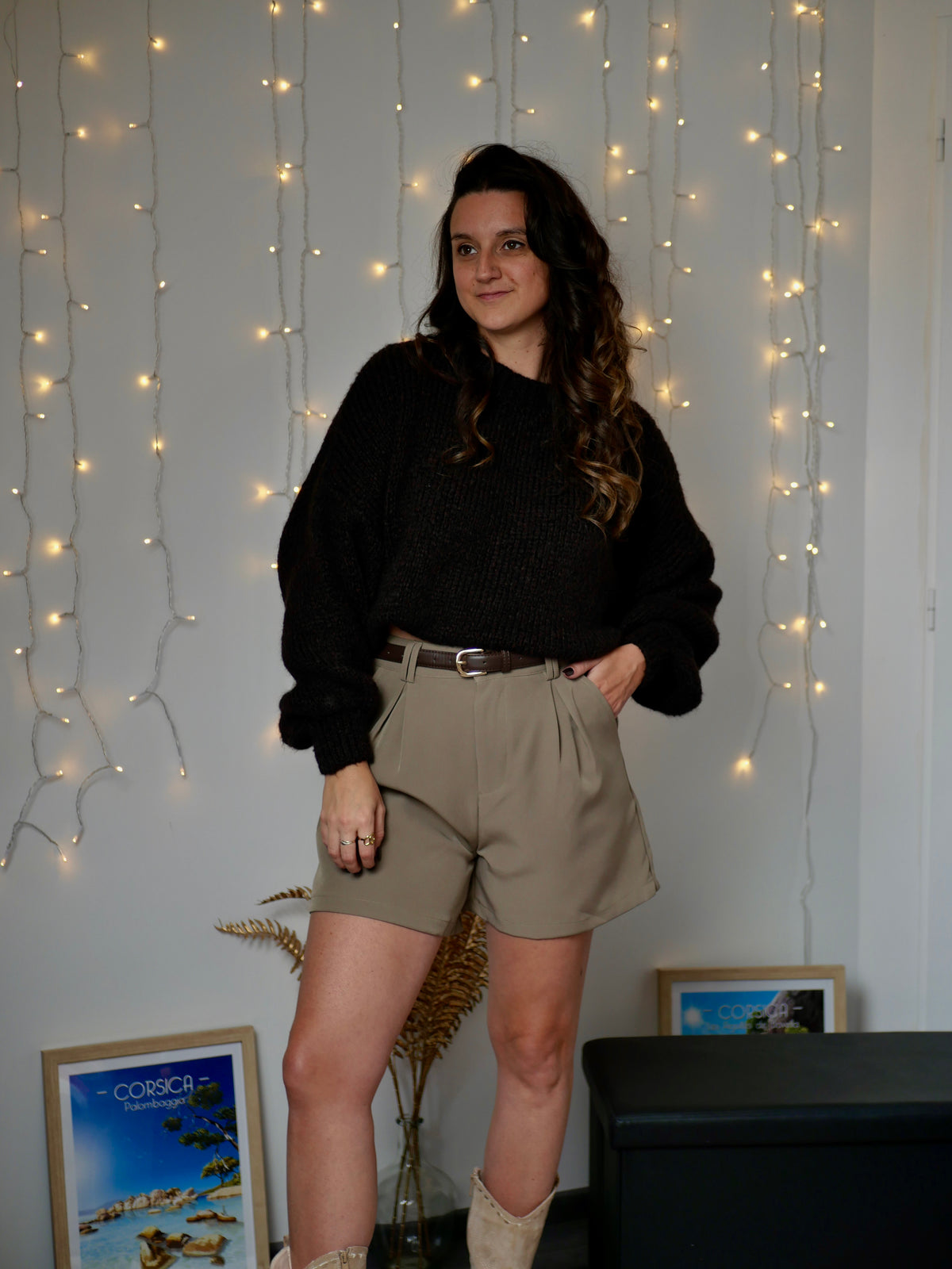 PALE PINK ROMY SWEATER