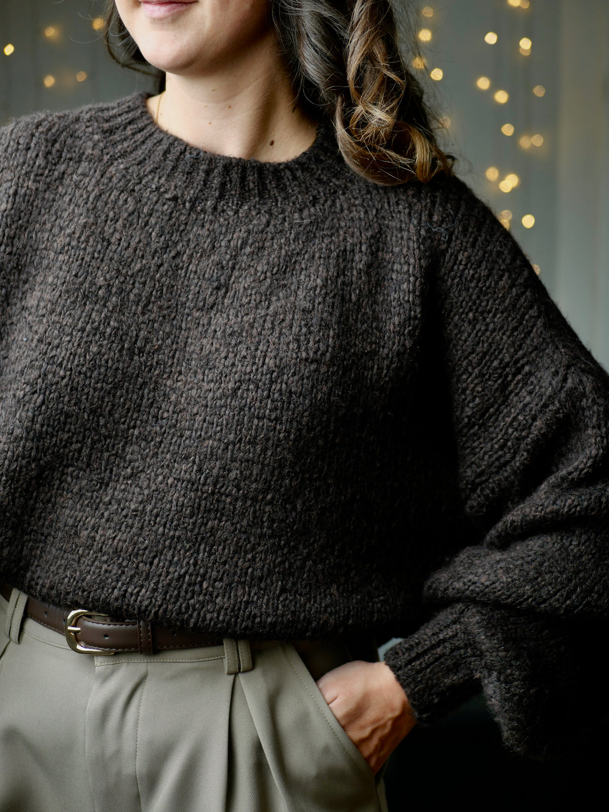 PALE PINK ROMY SWEATER