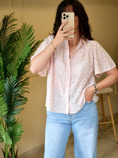 BLOUSE IRIS (PETITE ET GRANDE TAILLE)