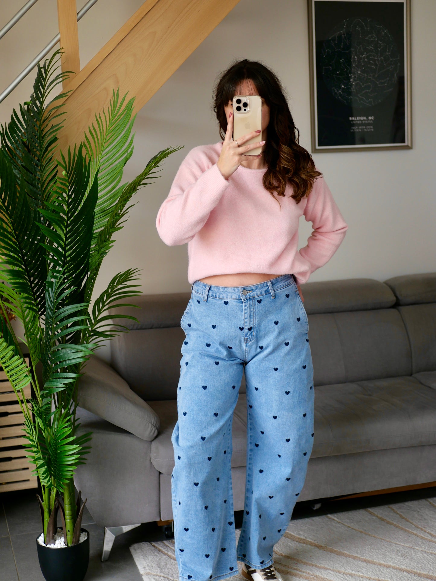 JEANS COEURINE
