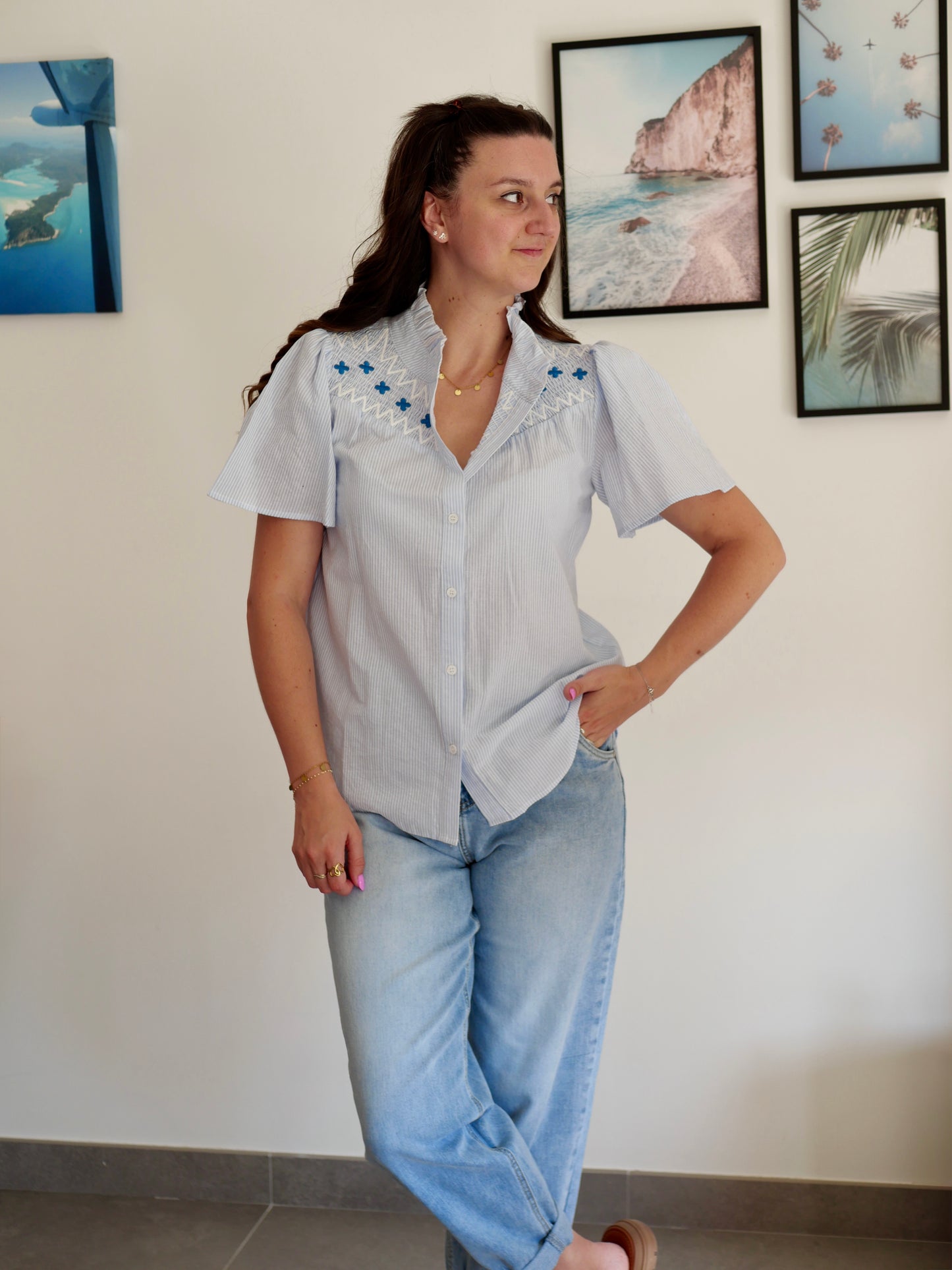 BLOUSE AUGUSTINE (PETITE ET GRANDE TAILLE)