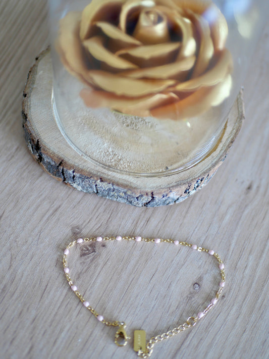 BRACELET SUMMER ROSE PALE