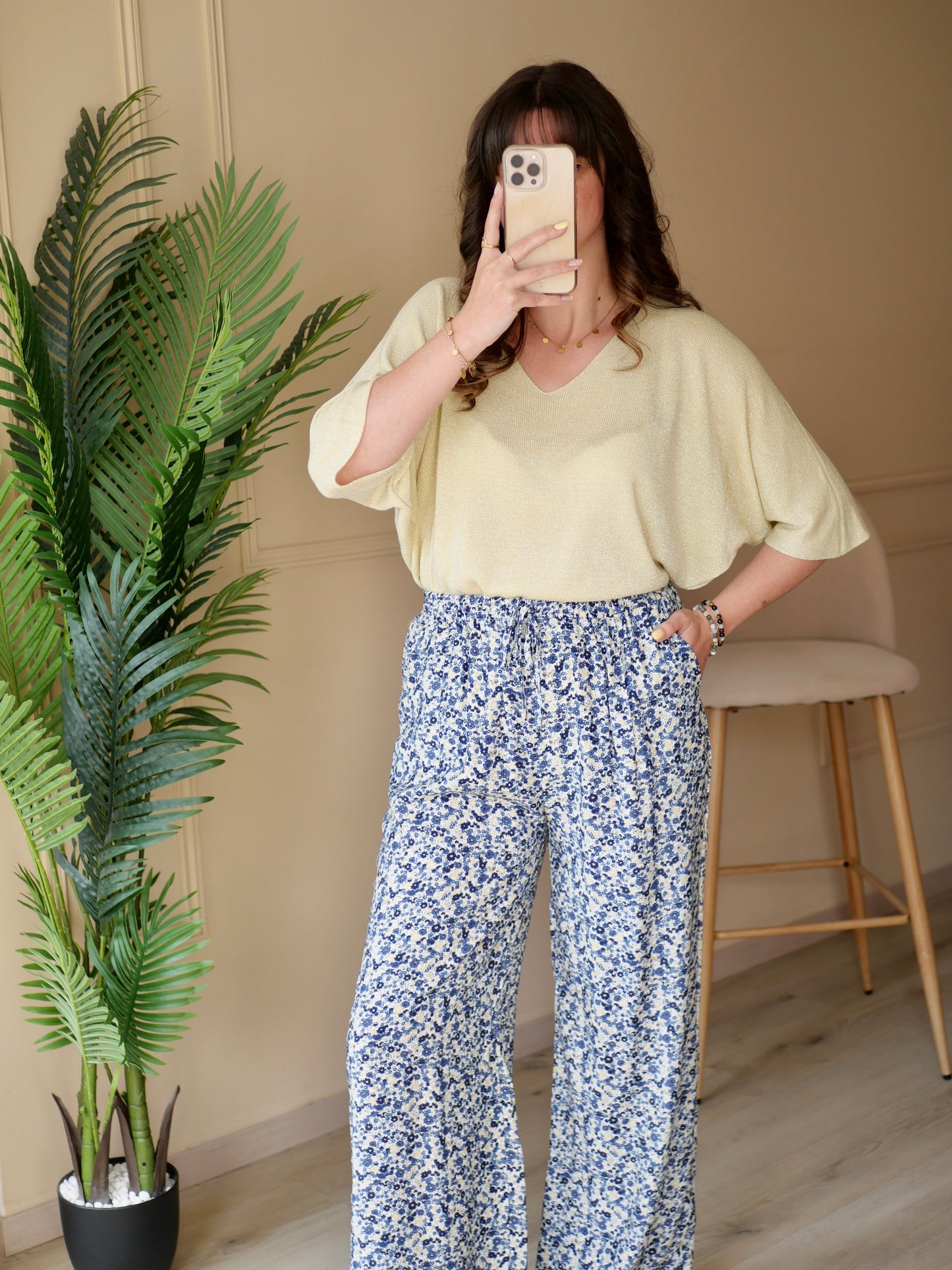 TOP VIVIANA JAUNE VANILLE