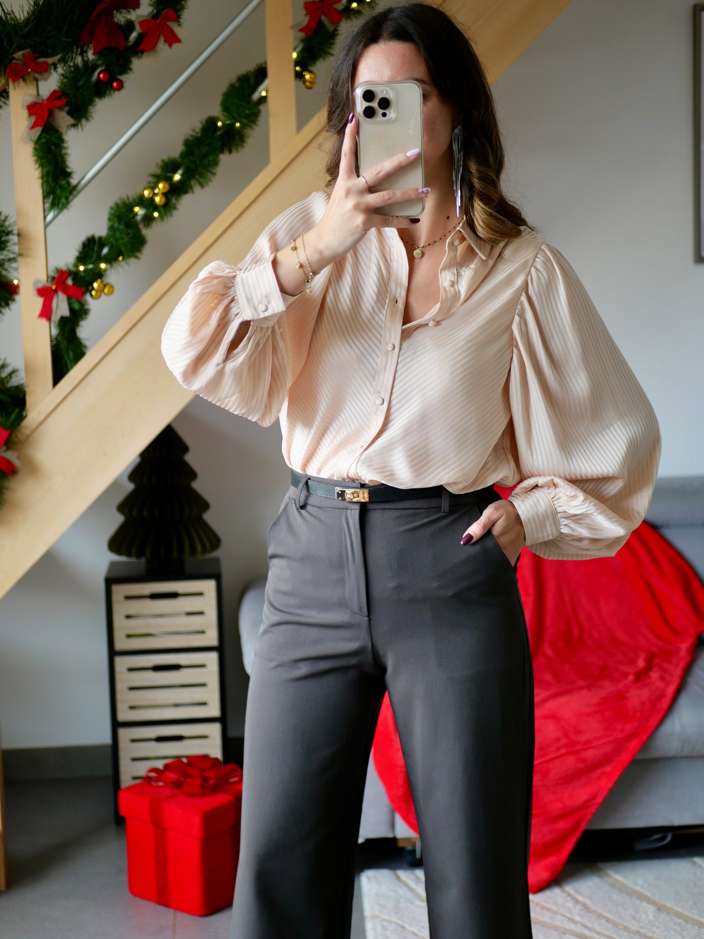 CHEMISE LOUISE BEIGE