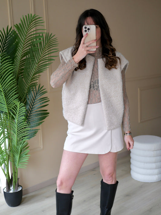 VESTE ZOE BEIGE
