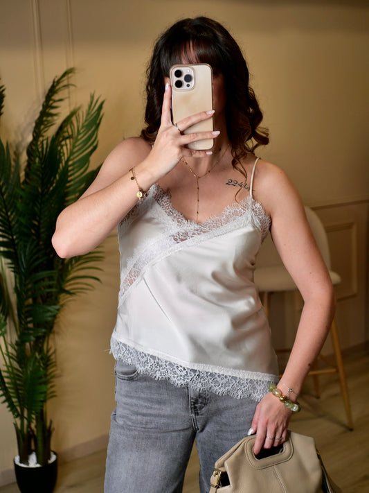TOP ASYMÉTRIQUE BILLIE BEIGE