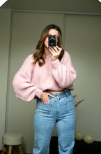 Charger l&#39;image dans la galerie, PULL ROMY ROSE PALE
