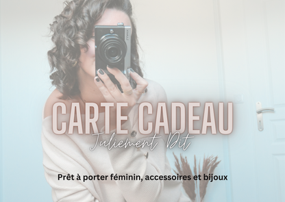 Carte cadeau numérique