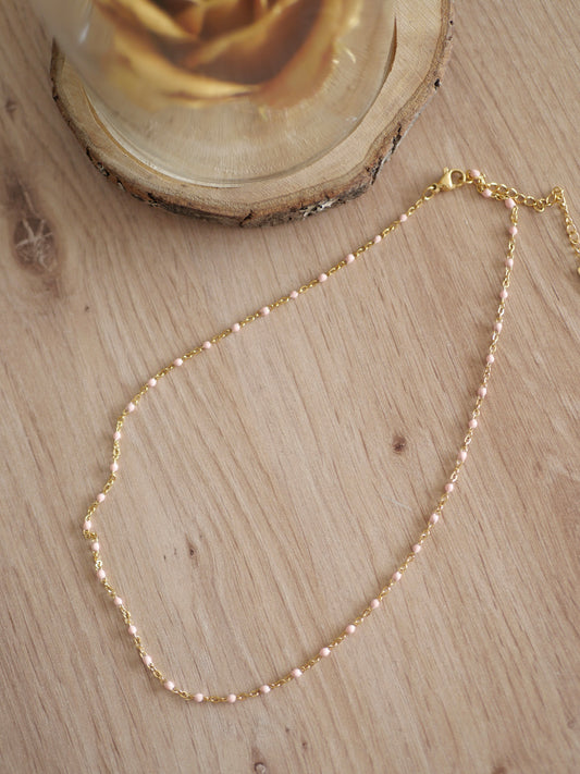 COLLIER SUMMER ROSE PALE
