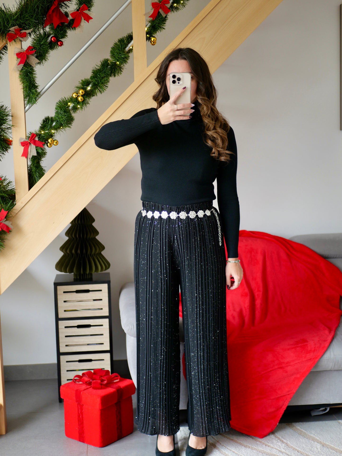PANTALON NOÉ NOIR (PETITE ET GRANDE TAILLE)