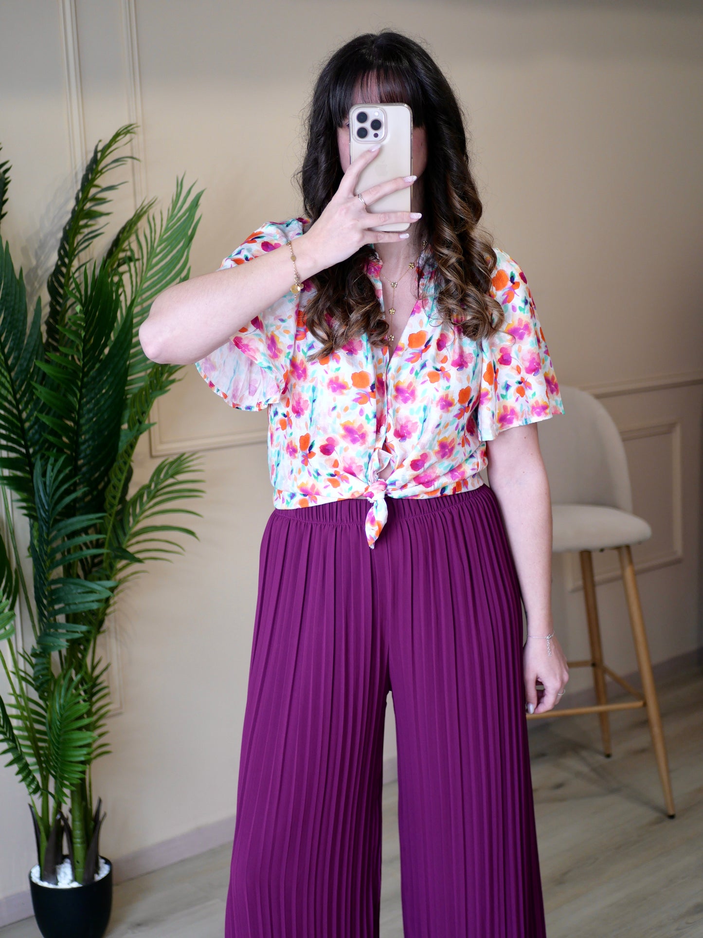 BLOUSE ANDORRA (PETITE ET GRANDE TAILLE)