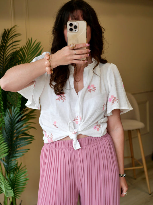 BLOUSE ALMA (PETITE ET GRANDE TAILLE)