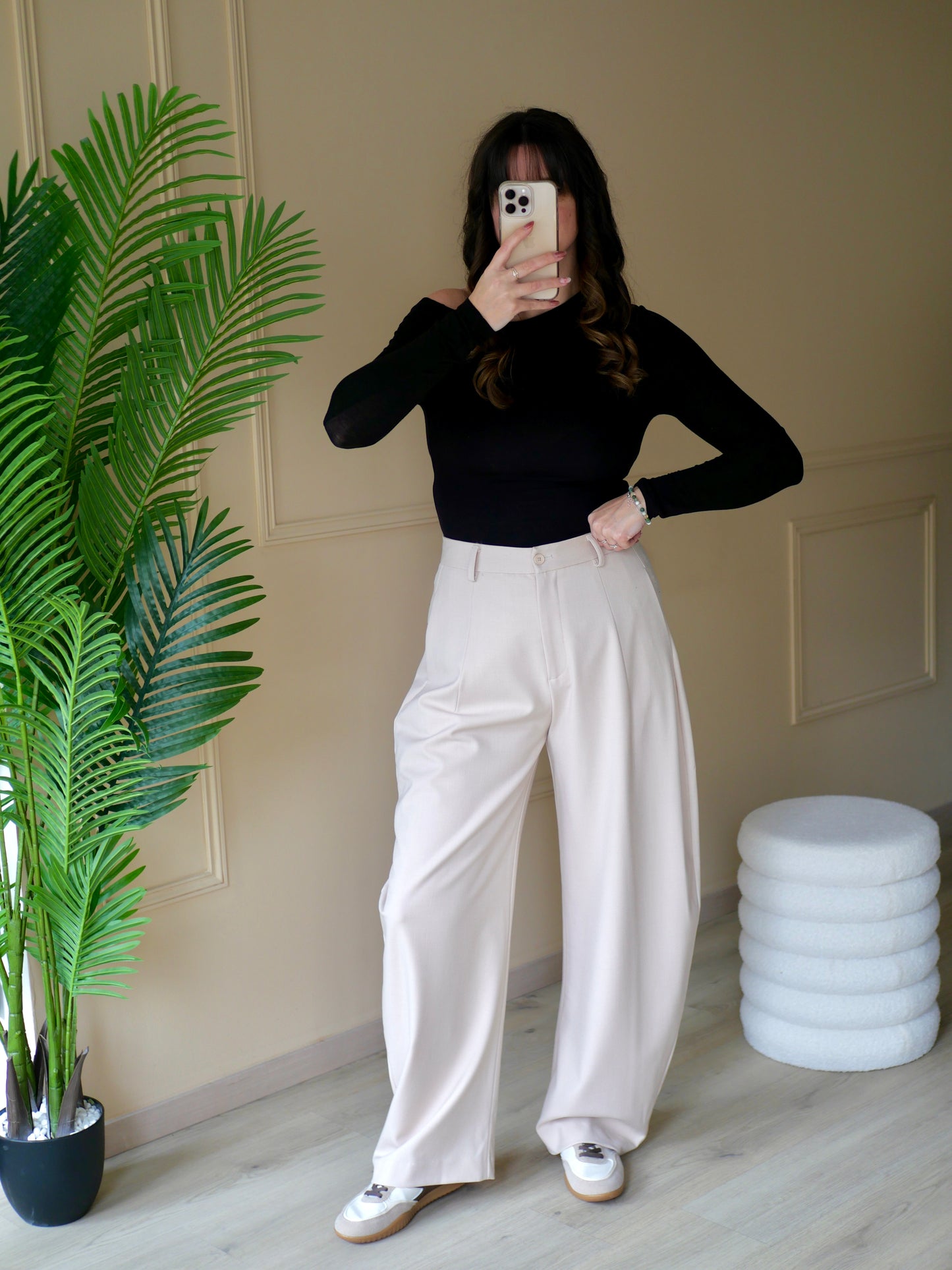PANTALON JONA BEIGE