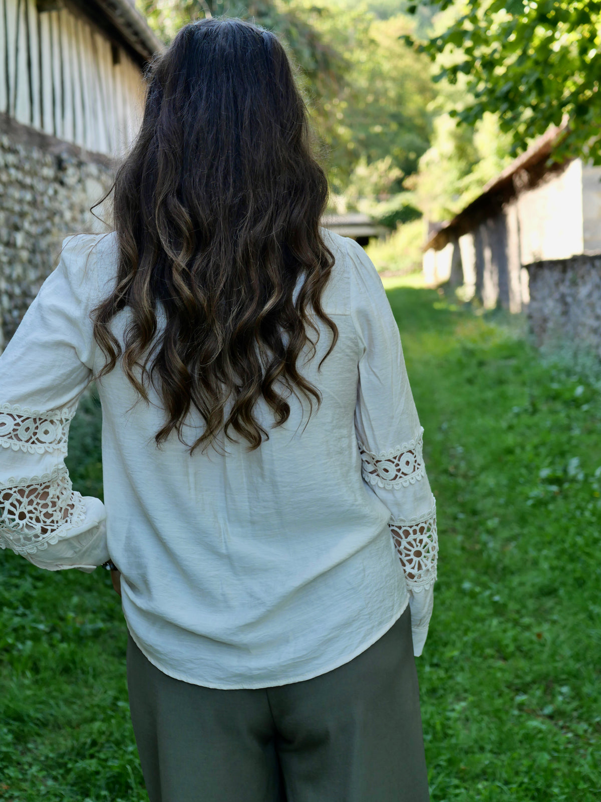 CHEMISE AÉLINE ECRU