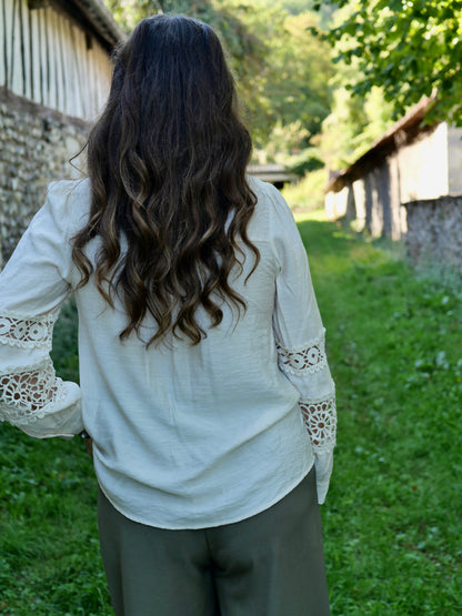 CHEMISE AÉLINE ECRU